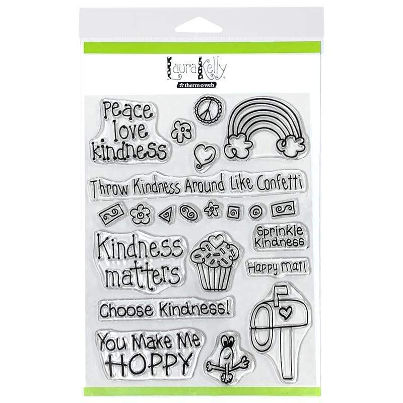 Laura Kelly Kindness On Purpose tampons clear 15x20 cm