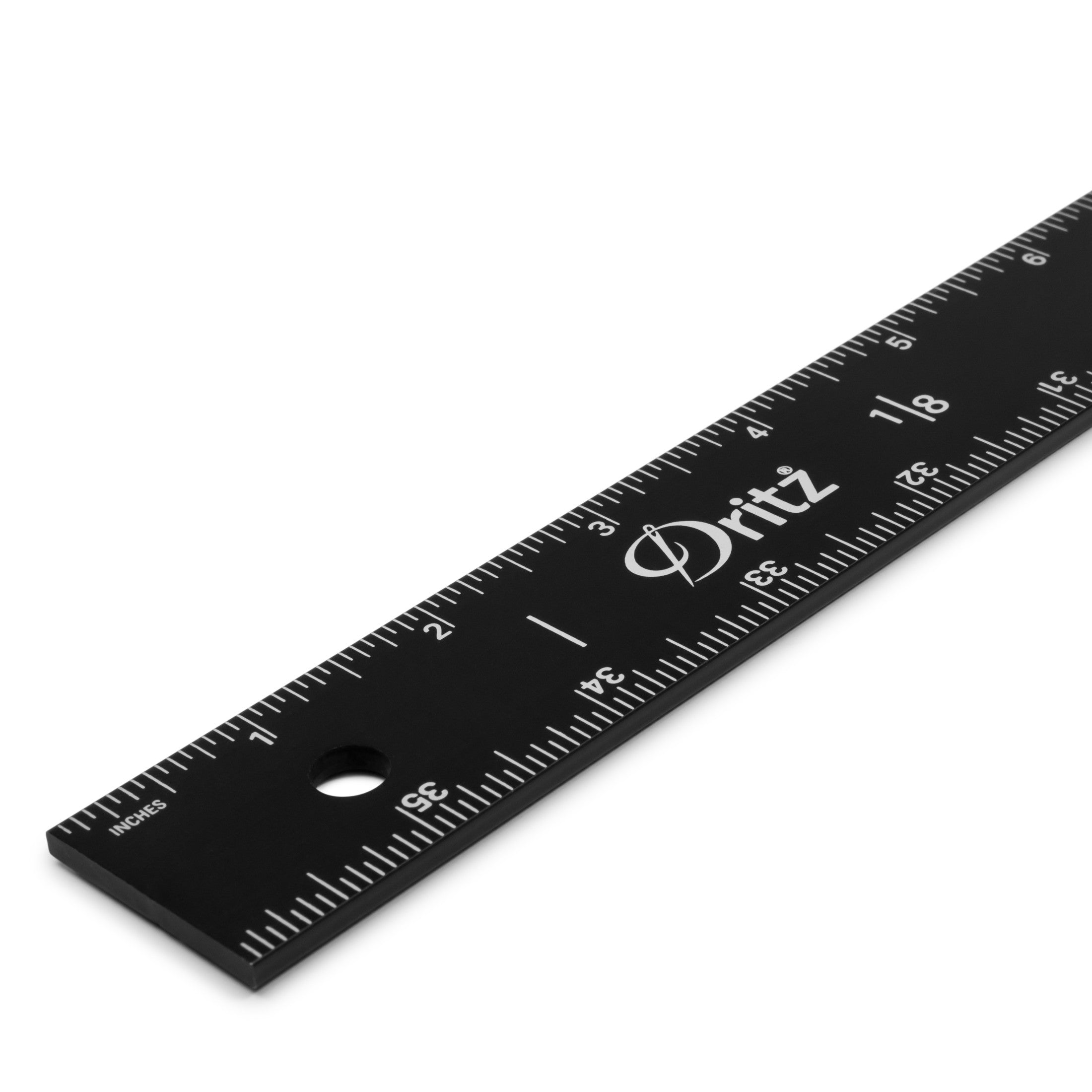 Dritz 44087 Règle aluminium anodisé 91 cm double face