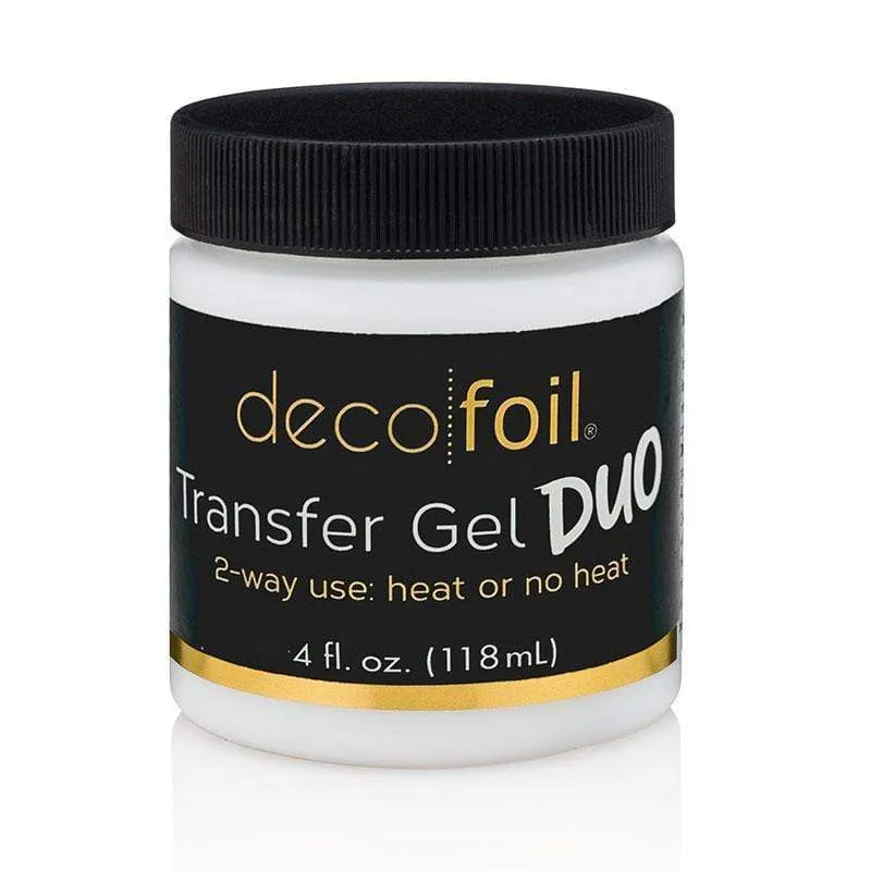 Deco Foil Transfer Gel Duo 4 oz sans chaleur