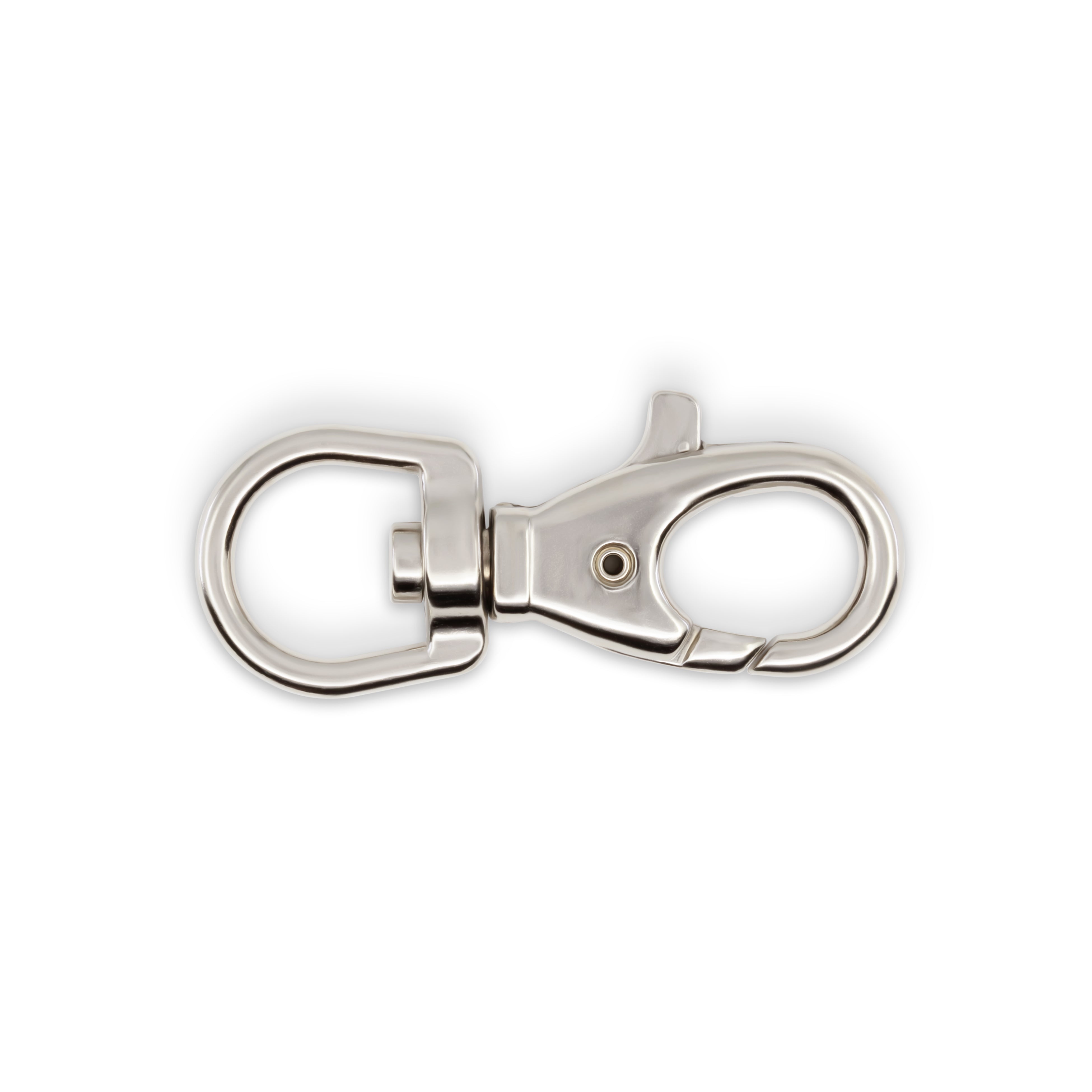 Dritz Mousquetons Pivotants Nickel 12 pc 63 mm