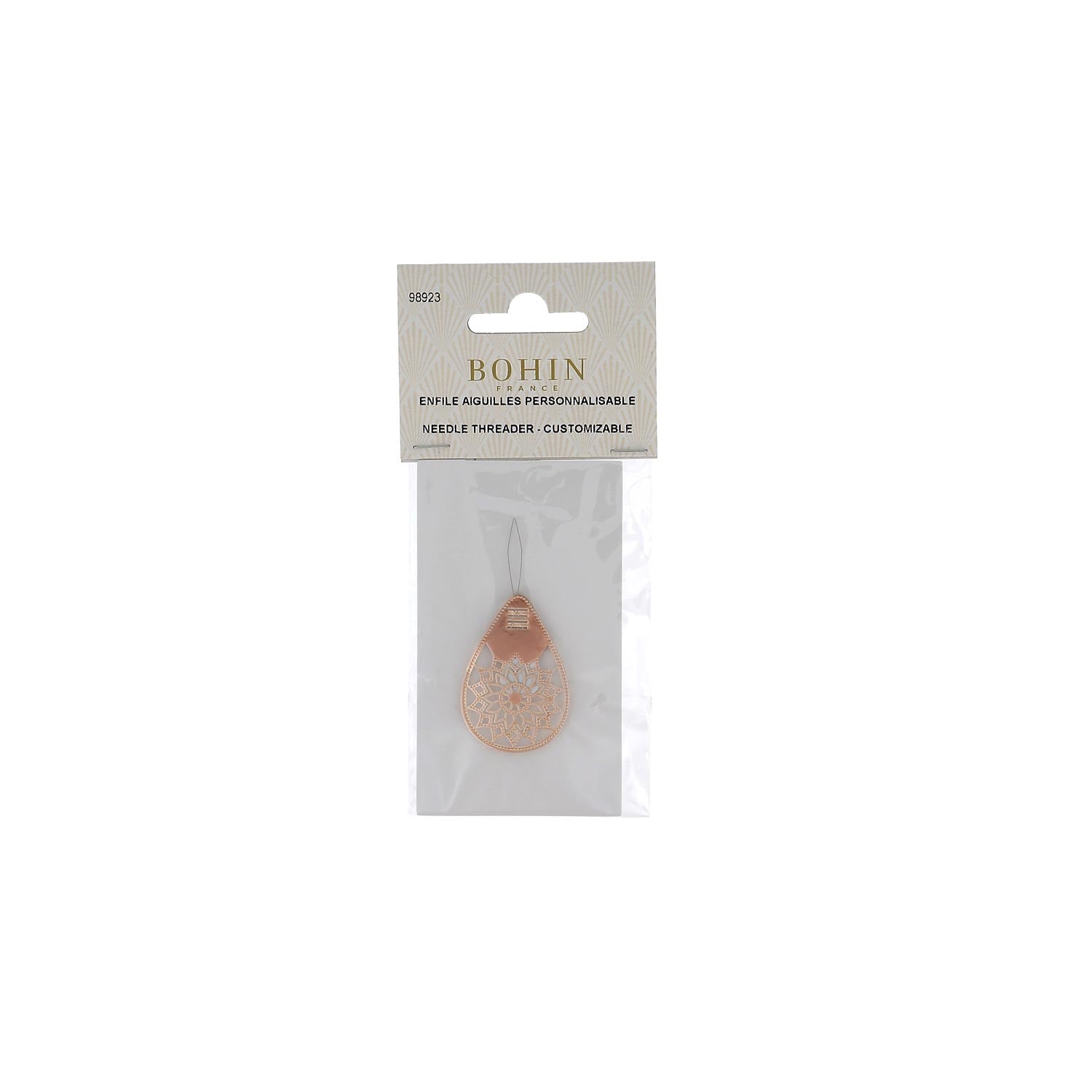 Bohin enfile-aiguille attrape-rêves aluminium fil fin