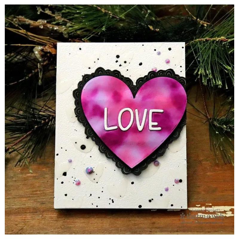 HeatnBond Deco Foil Feuille transfert Amethyst Watercolor 5 feuilles