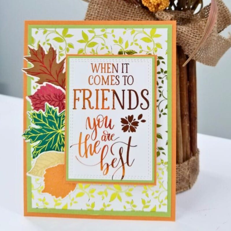Gina K. Designs Foil-Mates papier à foiler Bountiful Flourish 10 feuilles