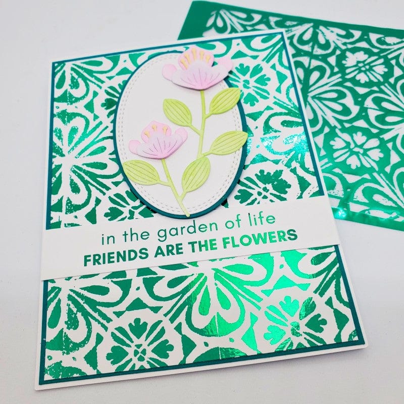 HeatnBond Deco Foil Toner carte A2 Artsy Prints 8 feuilles