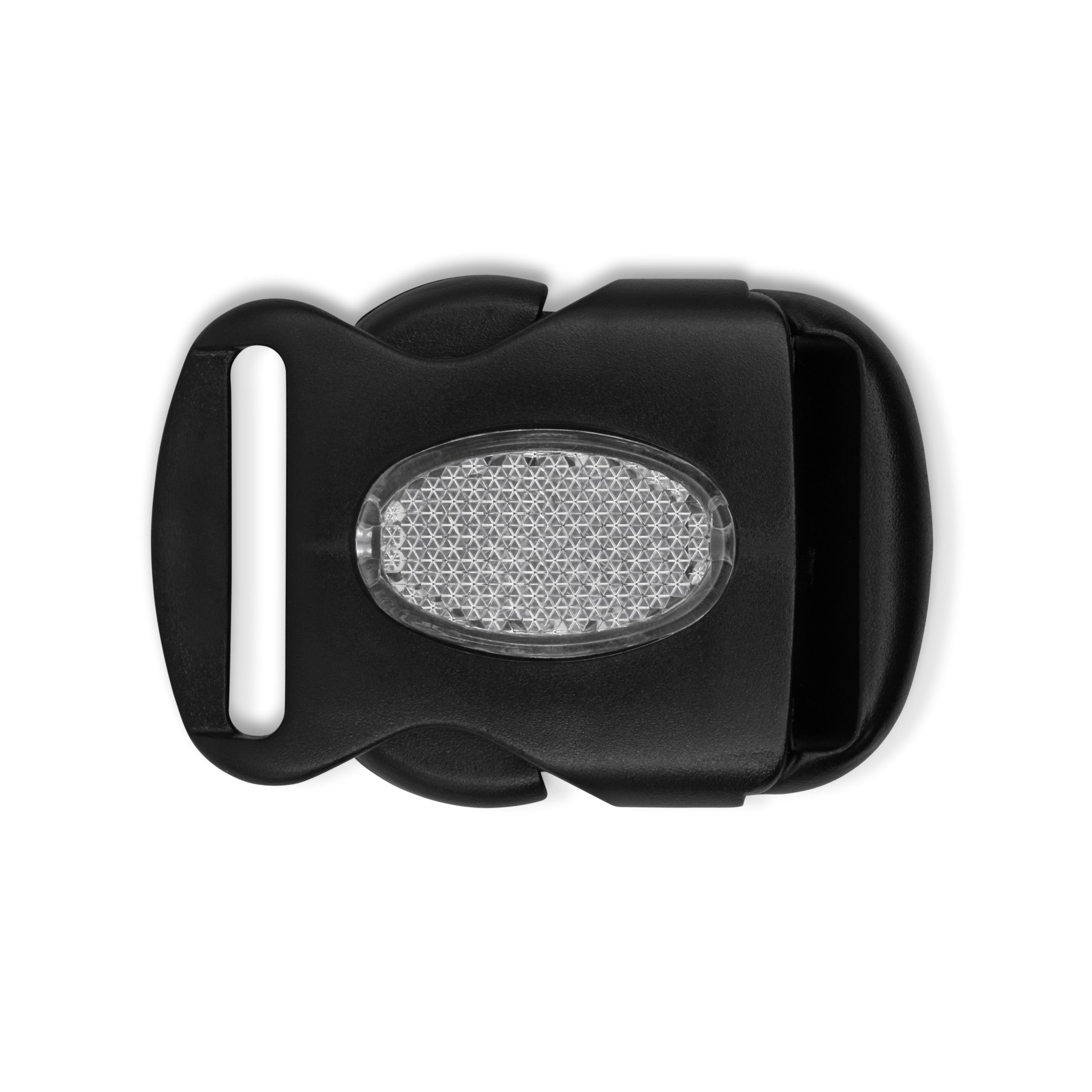 Dritz boucle parachute réfléchissante noire 38 mm sangle