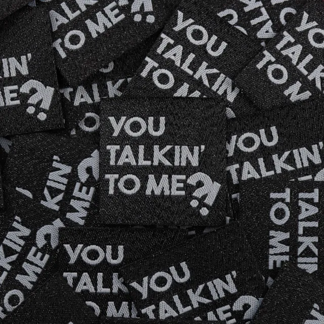 Bohin Étiquettes Àtiquette You talkin' to me?! étiquette 3,5 cm