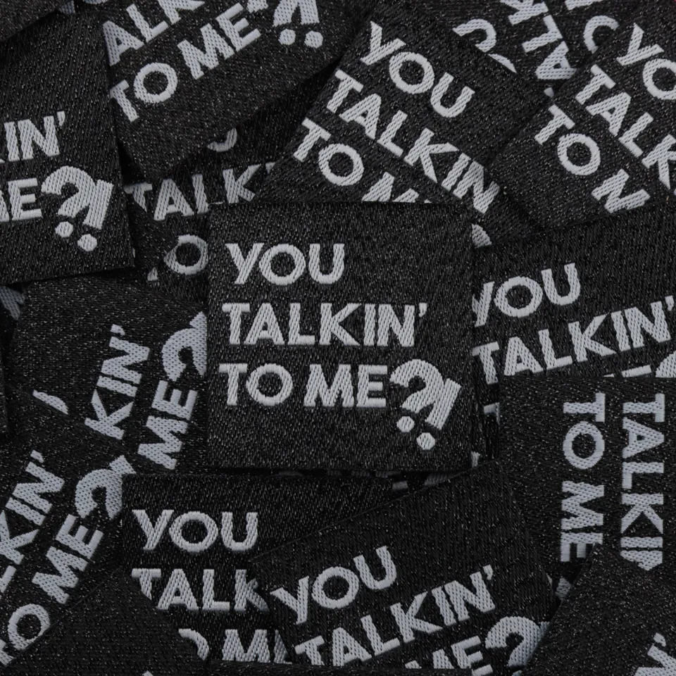Bohin Étiquettes Àtiquette You talkin' to me?! étiquette 3,5 cm