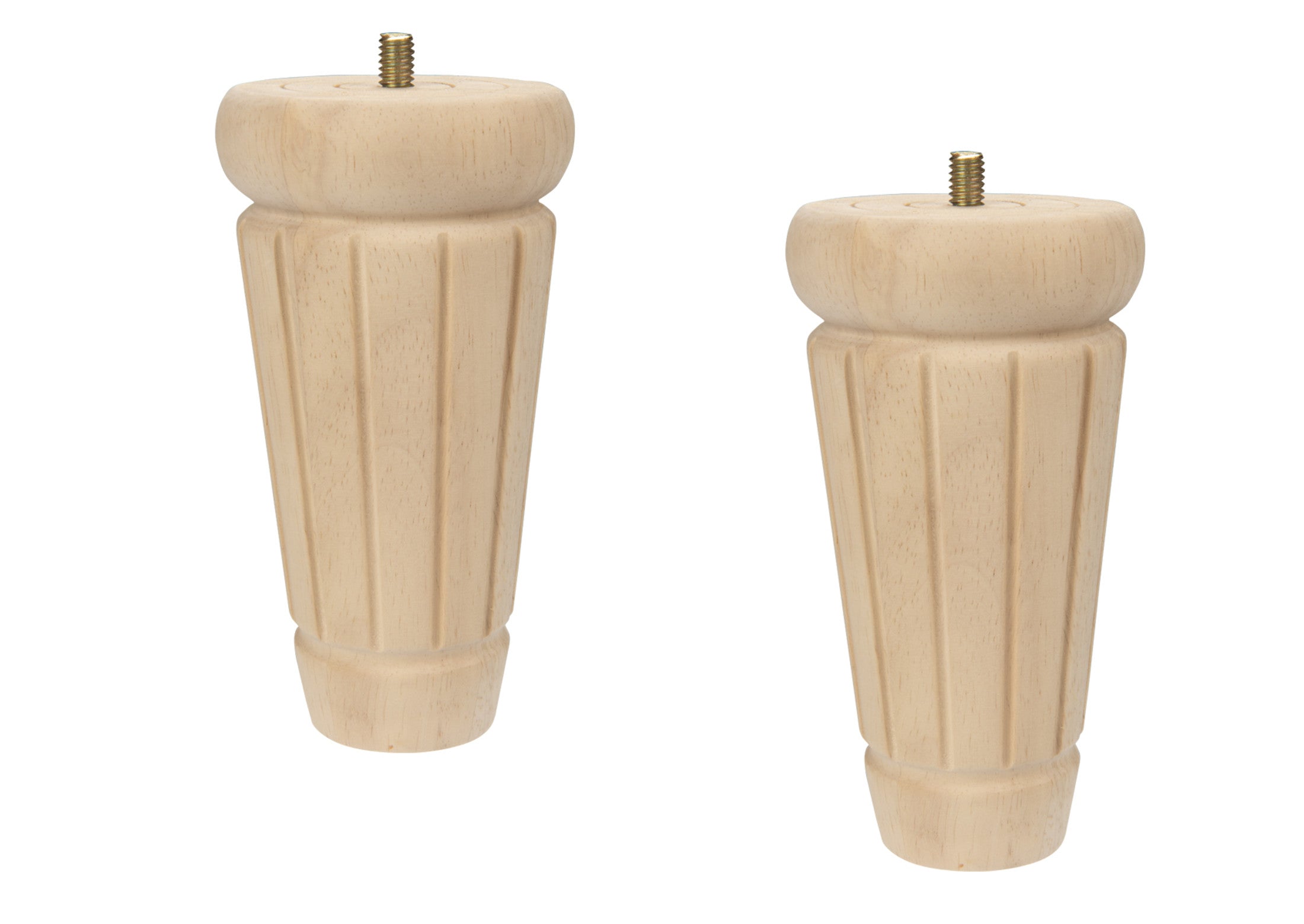 Dritz Home 44703 pieds meuble bois naturel lot 2