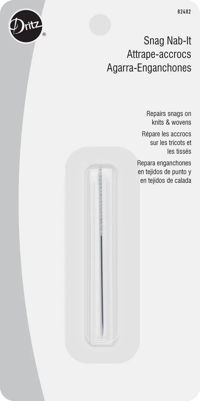 Dritz Snag-Nab-It outil répare-accroc 6,3 cm
