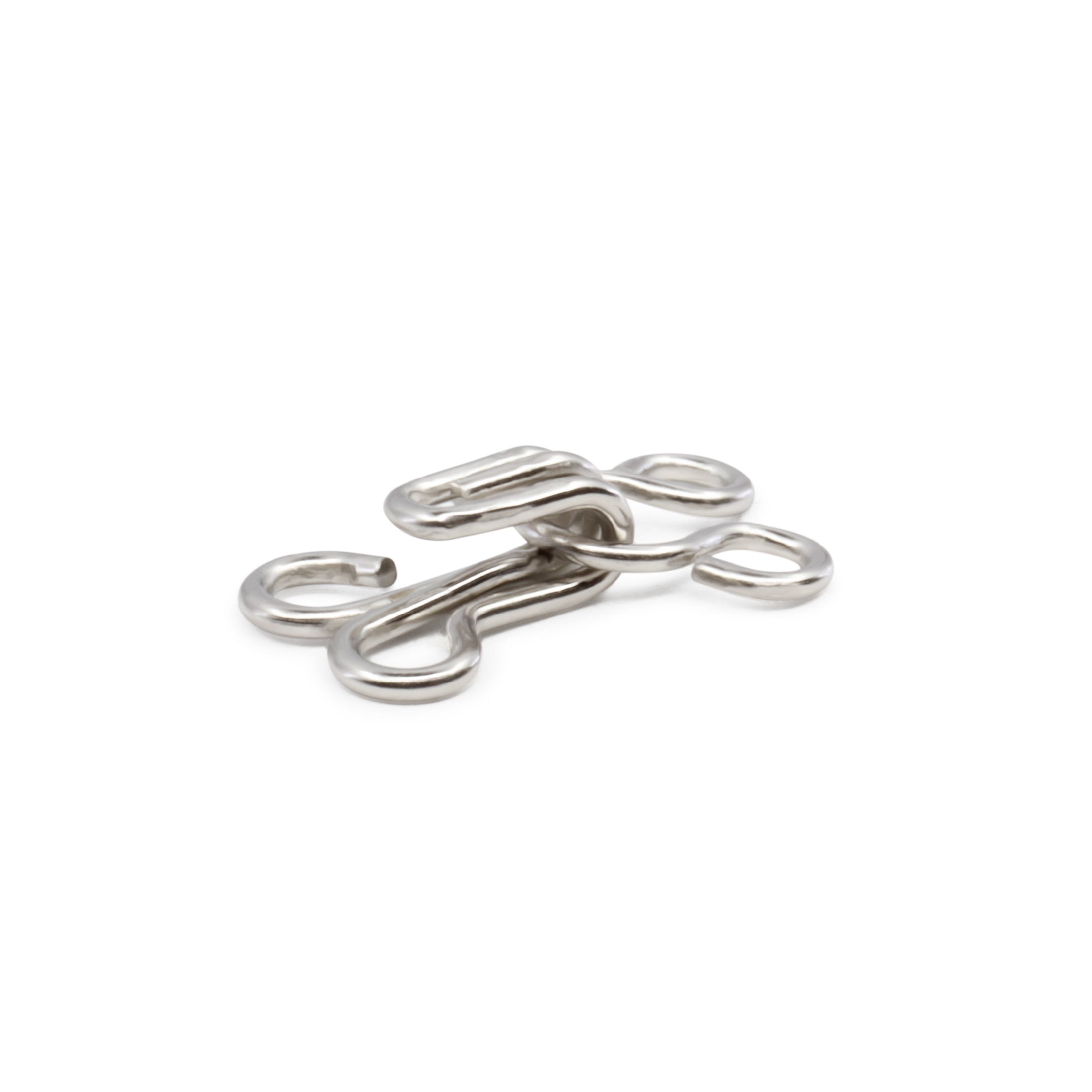 Dritz agrafes crochets et yeux nickel 14 pc taille 1