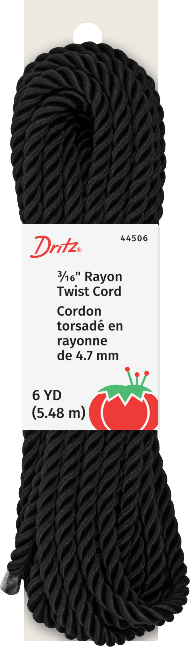 Dritz Elastics cordon rayonne crème mercerie