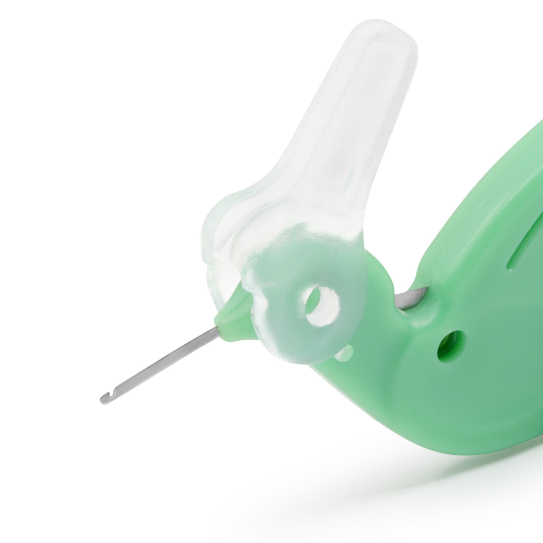 Dritz enfile-aiguille colibri avec coupe-fil