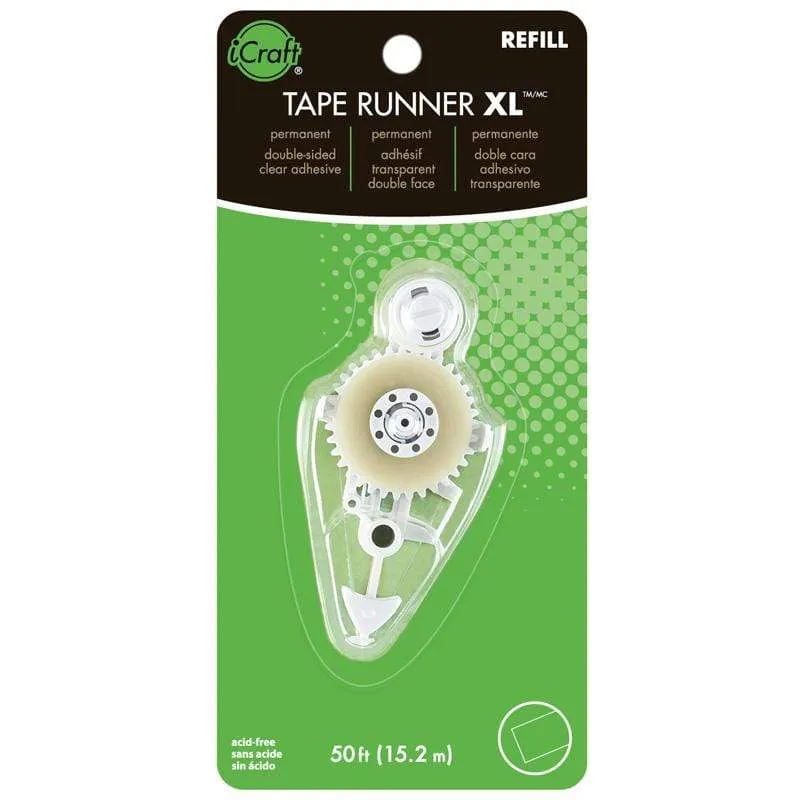 iCraft Tape Runner XL recharge ruban adhésif 15,2 m