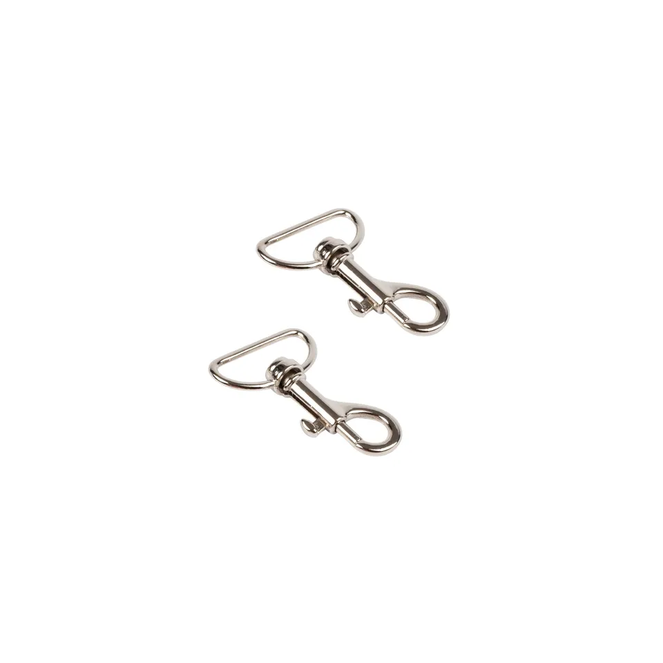 Bohin Accessoires de sac mousqueton sangle 25 mm x2 acier