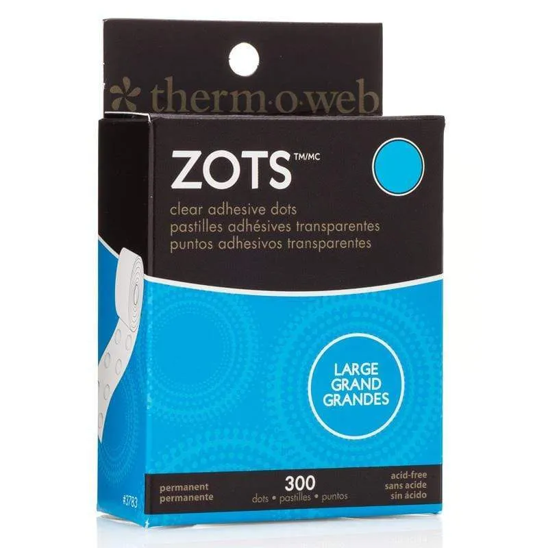 HeatnBond Zots pastilles adhésives larges rouleau 300
