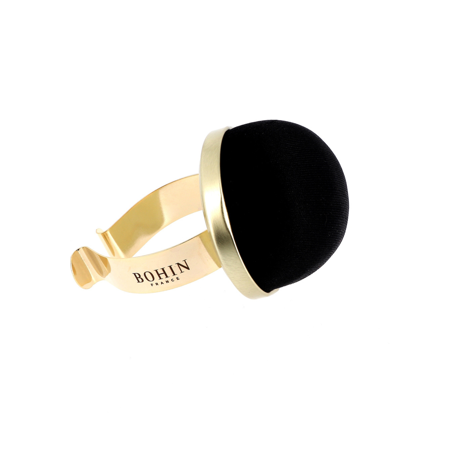 Bohin Bracelet porte-épingles métal noir