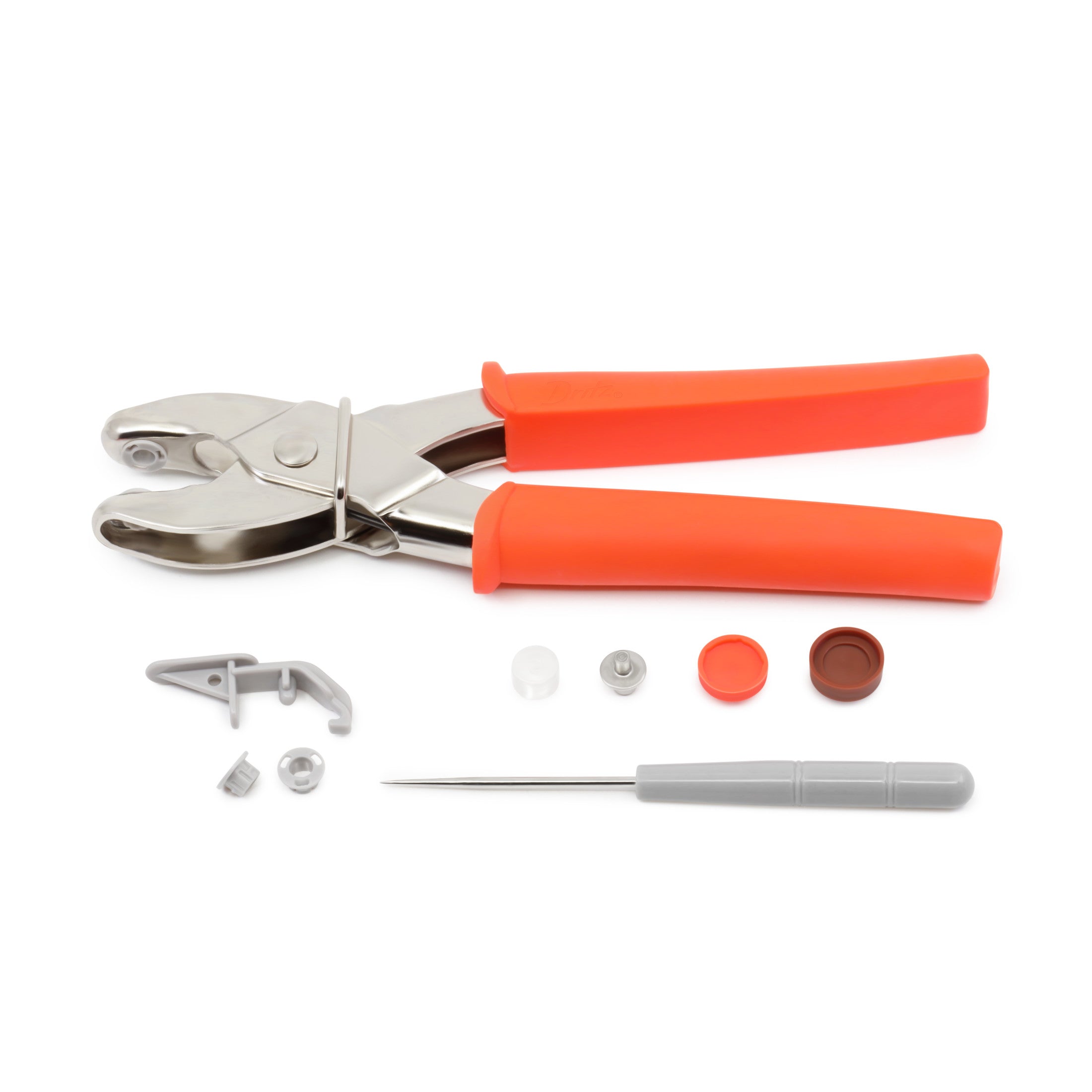 Dritz 984P pince boutons pression plastique orange T20