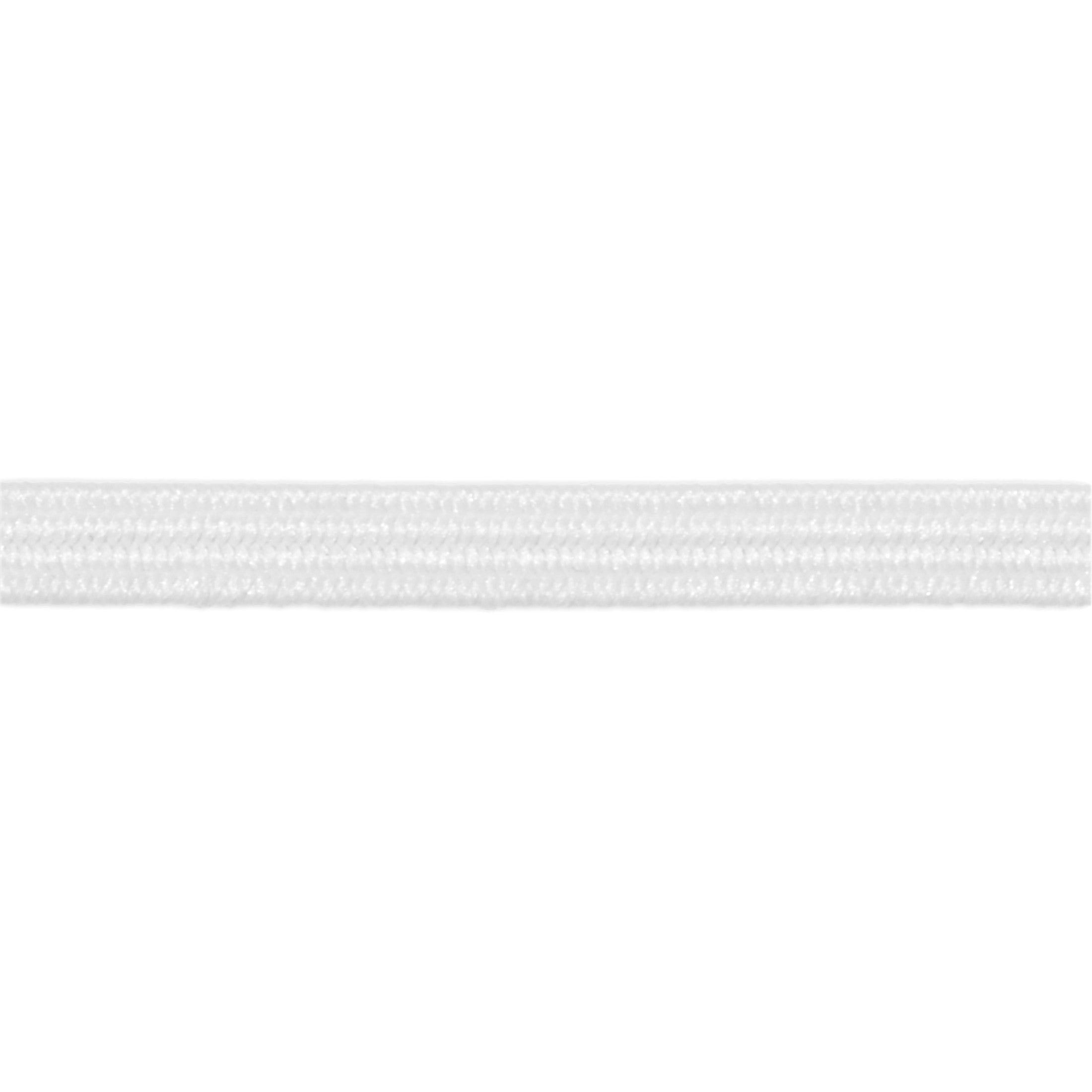 Dritz Élastique Tressé Blanc 3 mm 4 Yards