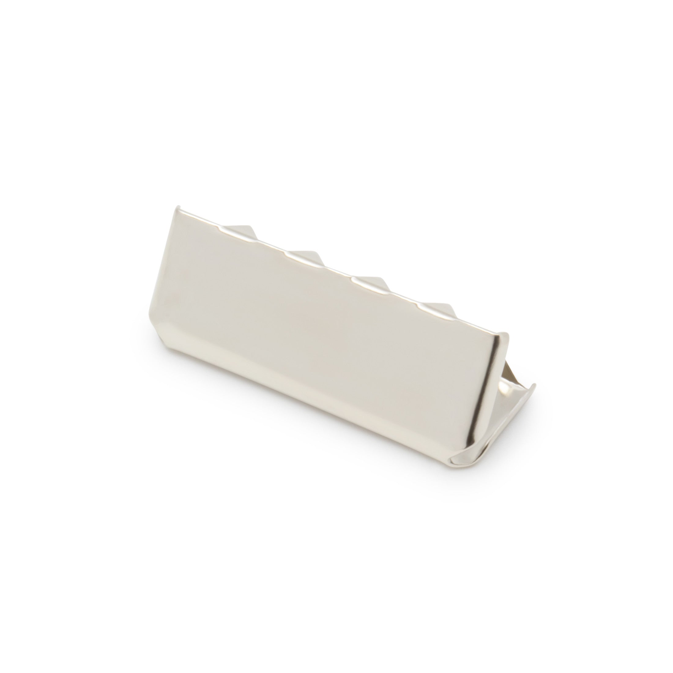 Dritz Embouts ceinture métal nickel 25 mm x4 finition