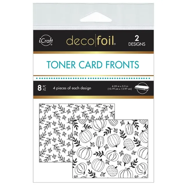 HeatnBond Deco Foil Whimsical Fall feuilles toner 8 feuilles A2