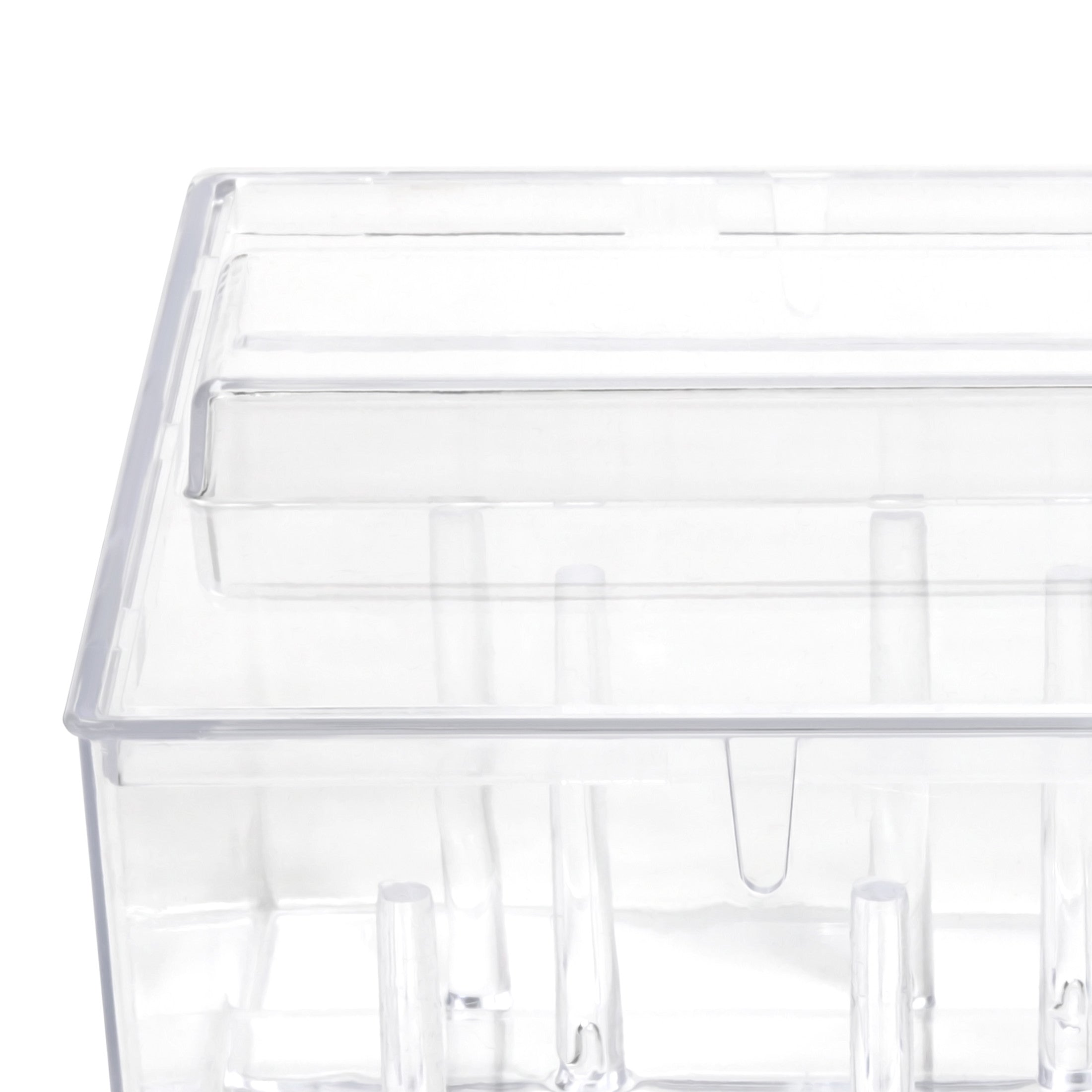 Dritz 788 boîte à fil transparente empilable