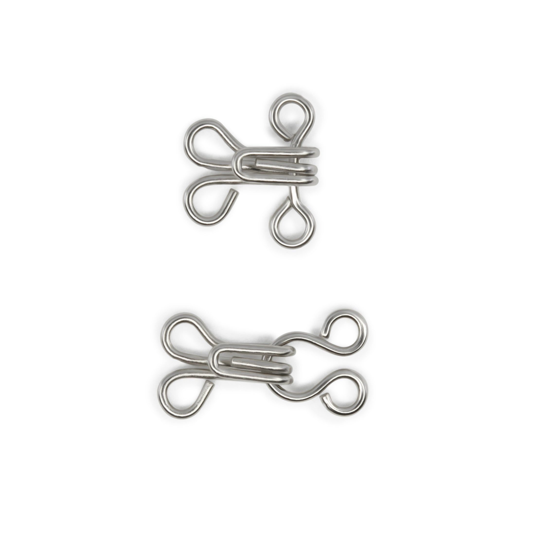 Dritz Fasteners agrafes crochets et yeux nickel 96 sets
