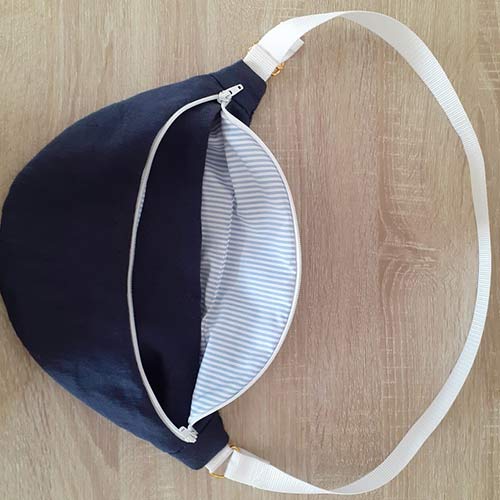 Kitac Kits couture faciles Sac Banane Moonshine étriers métal