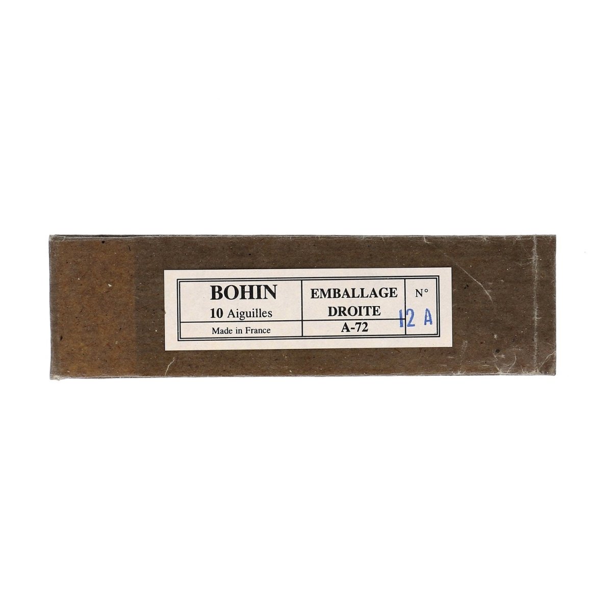 Bohin Aiguilles emballage N°6A 95 mm classique x10