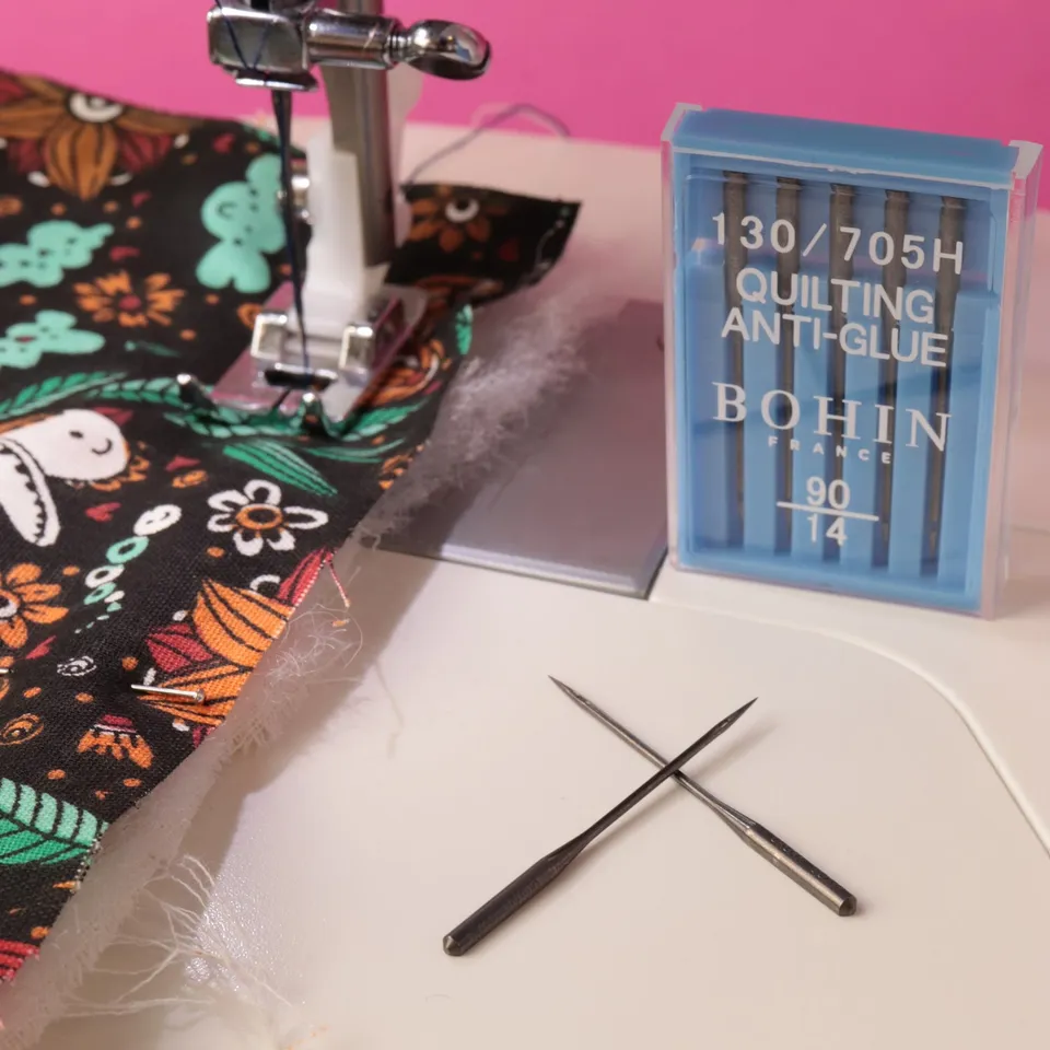Bohin Accessoires machine à coudre Aiguilles anti-colle 90 x5 patchwork