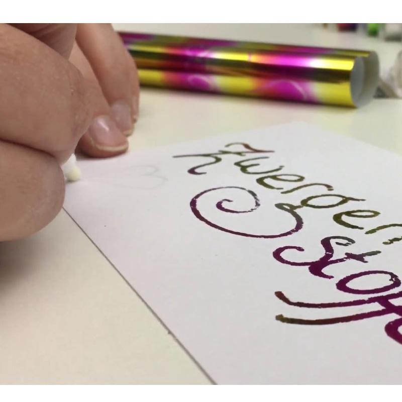 HeatnBond Deco Foil stylo colle transparent 10 ml