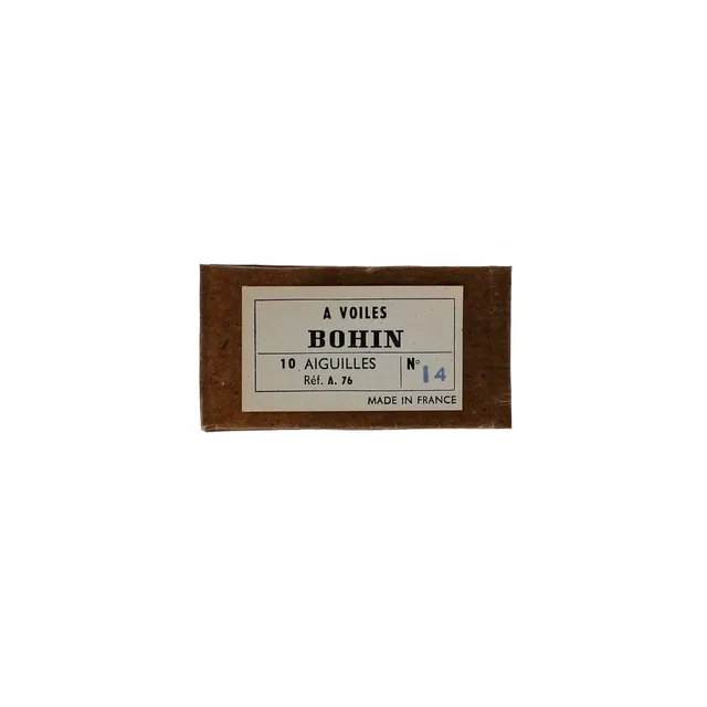 Bohin Aiguilles voiles N°14 aiguille voile triangulaire x10