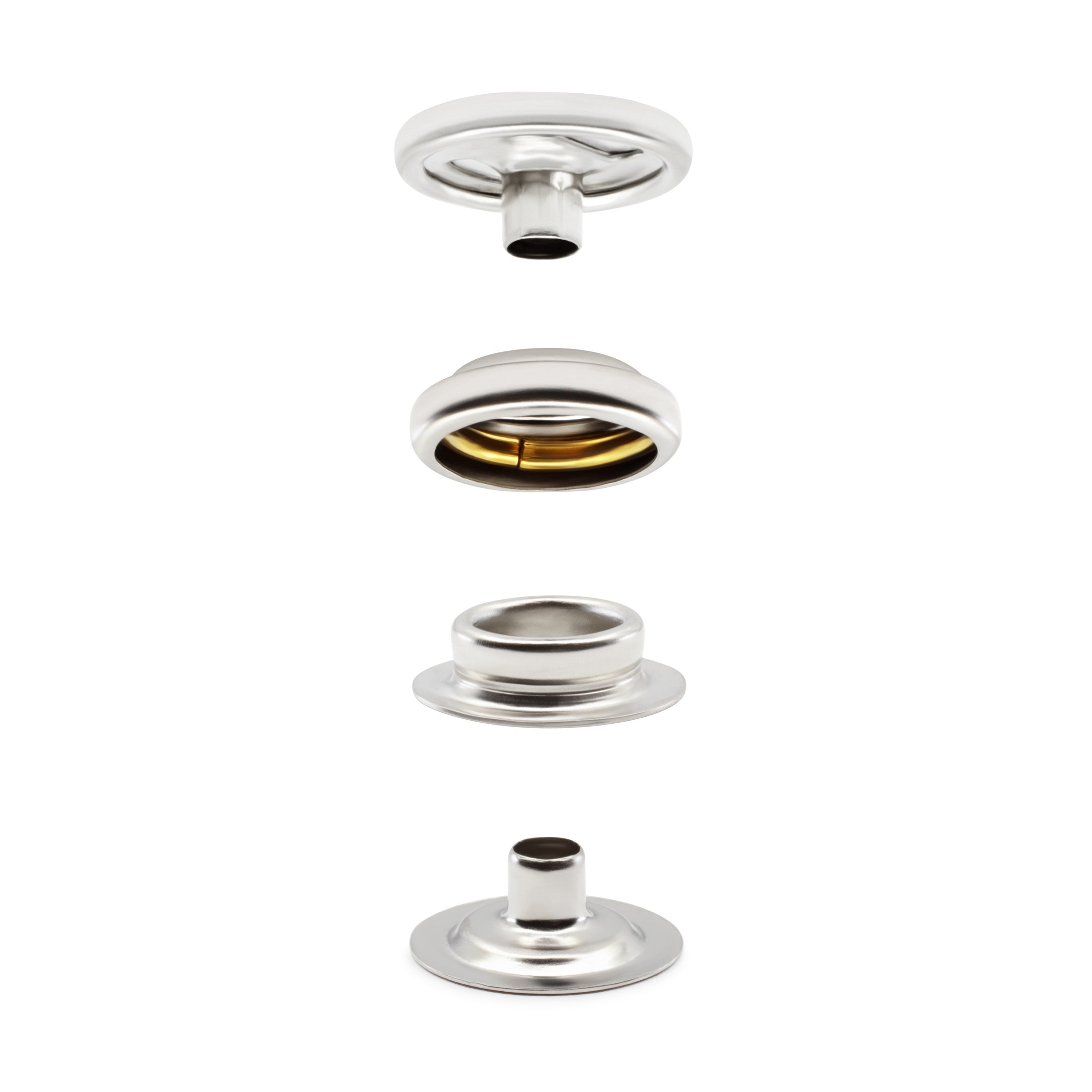 Dritz Kit Boutons Pression Robustes Nickel 7 Jeux Outils
