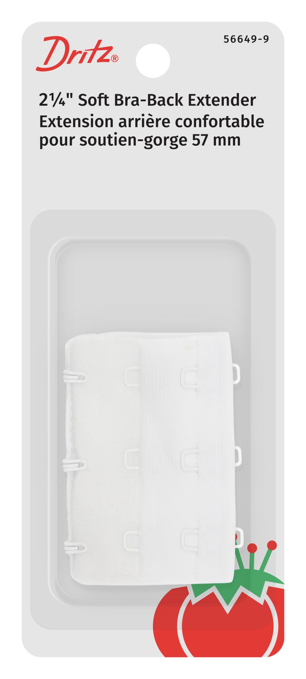 Dritz Clothing Care rallonge soutien-gorge blanc souple 5,7 cm