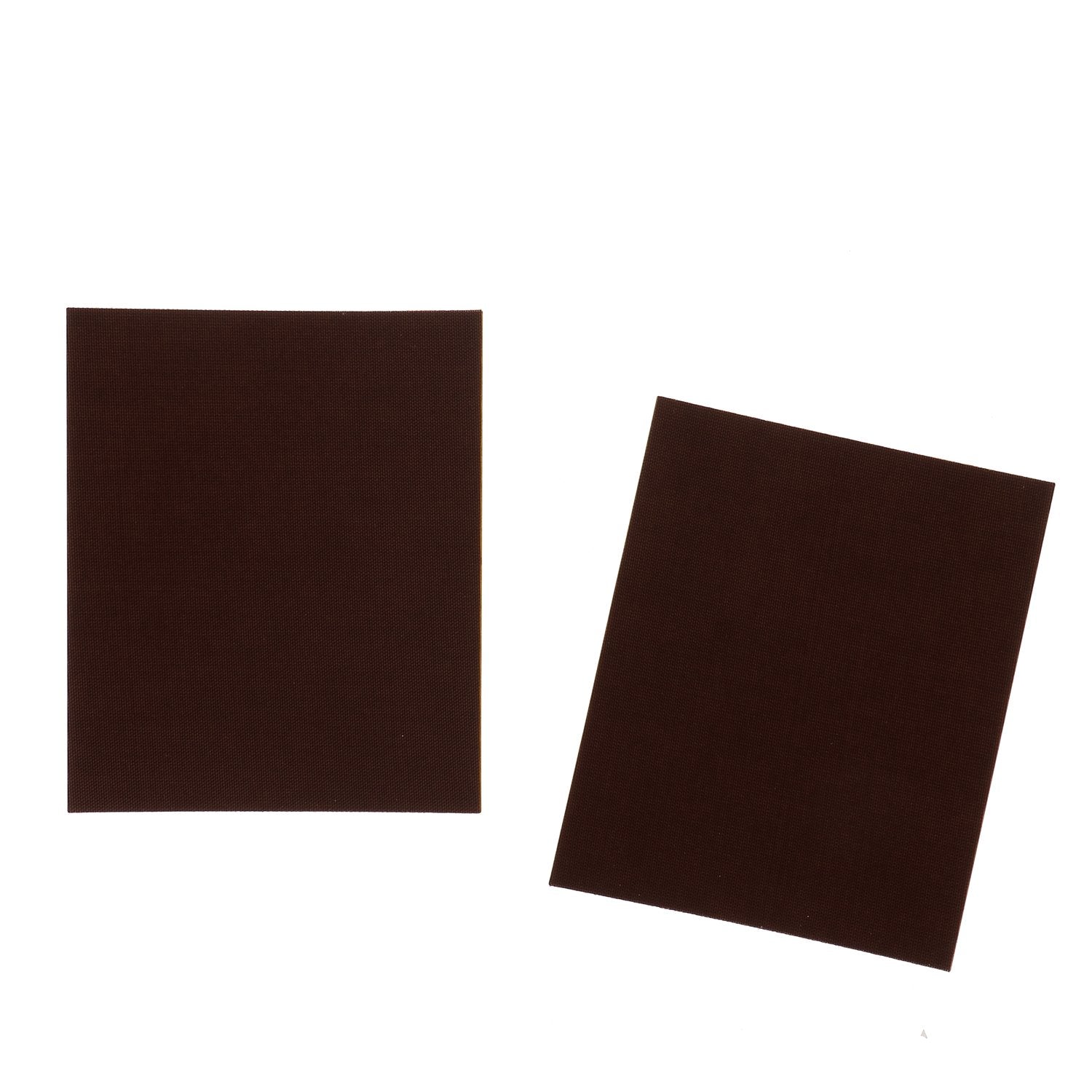 Bohin Colles Nylons autocollants noir x2 réparation 10x12 cm