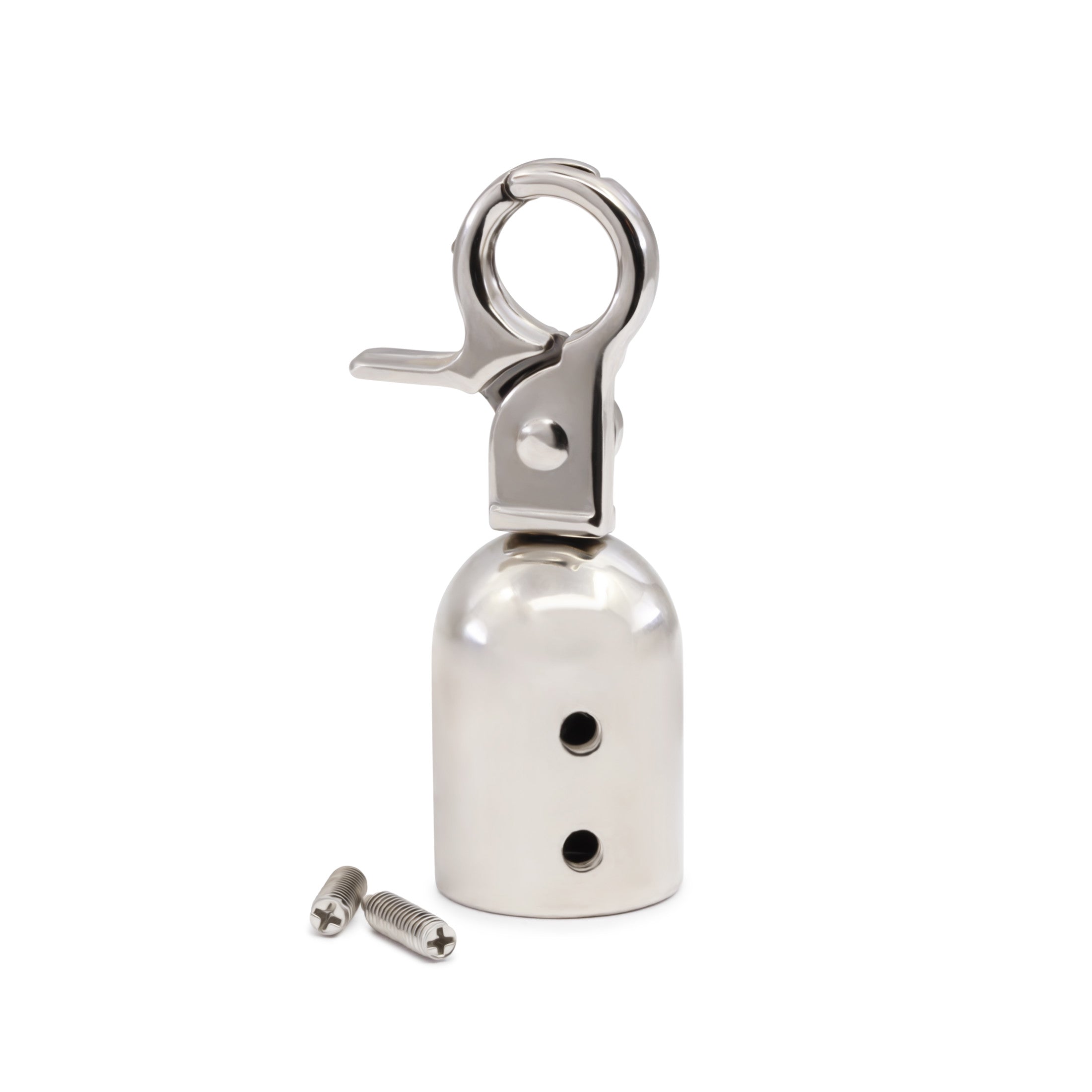 Dritz Embout pompon nickel fermoir mousqueton