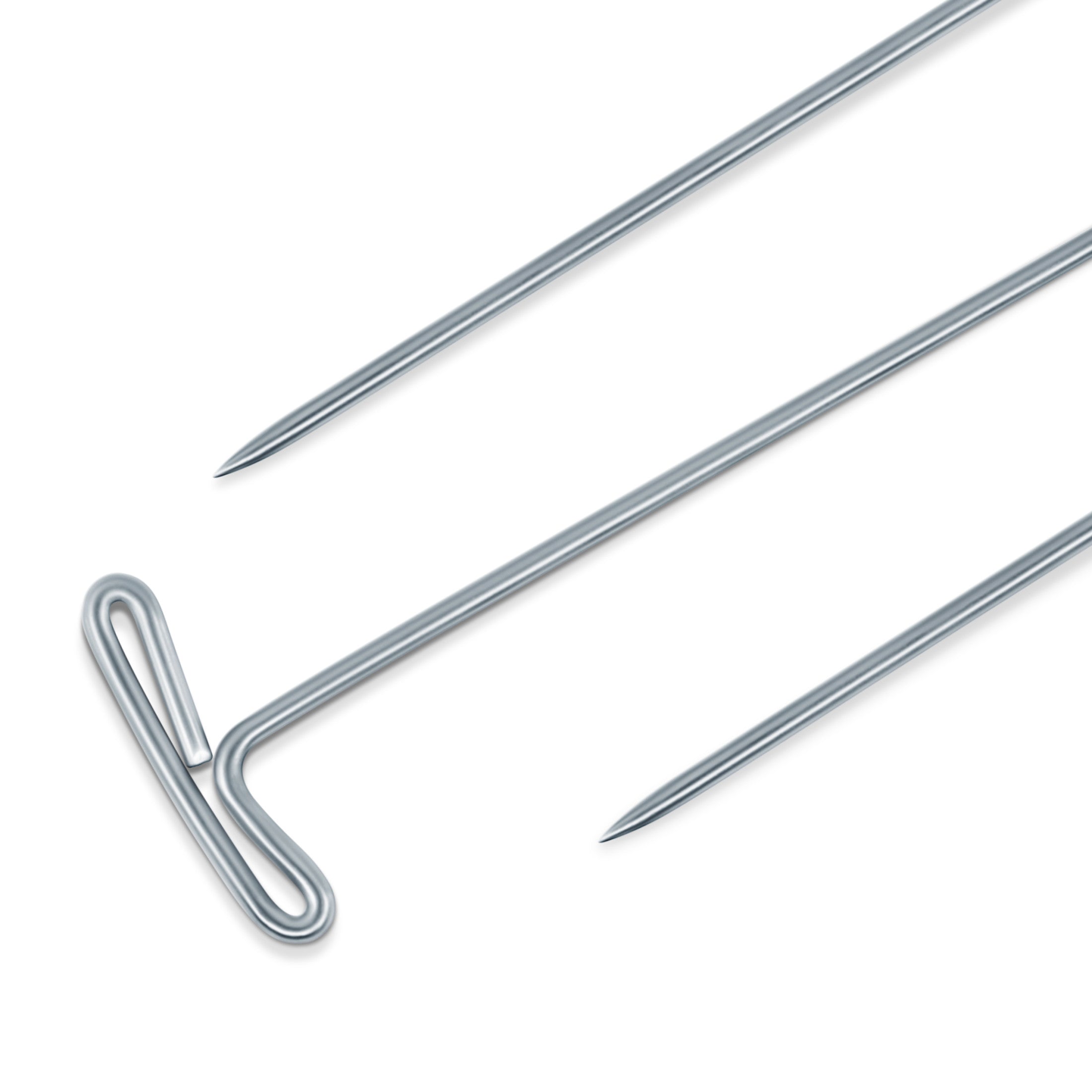 Dritz 44008 épingles T nickel 50 mm boîte 100 pièces