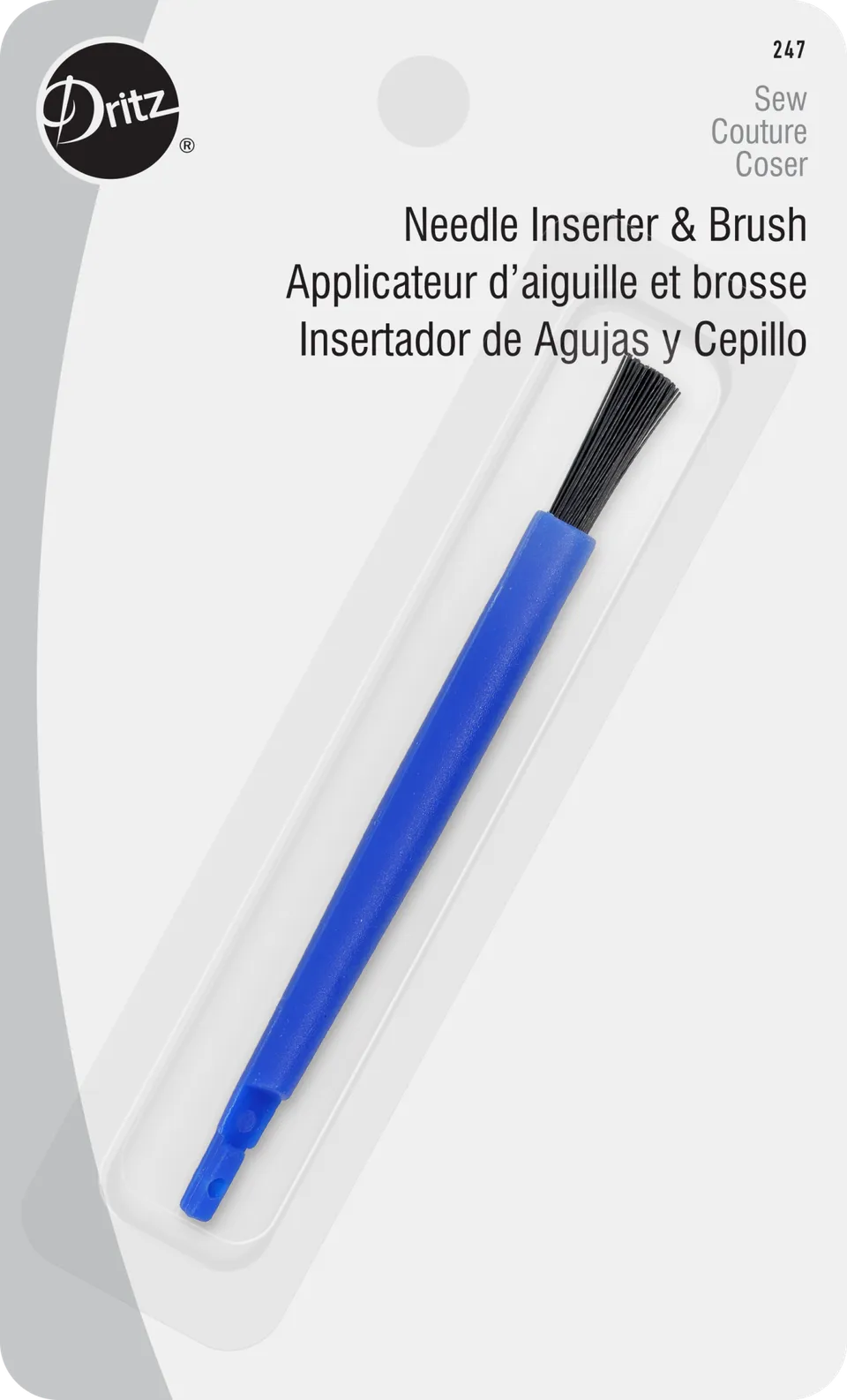 Dritz Needles enfile-aiguille machine avec brosse 247