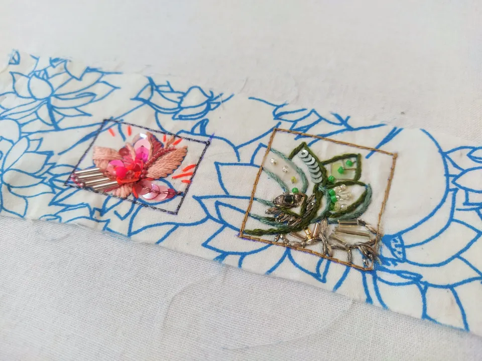 La Textilerie Broderie atelier initiation dimanche tissu