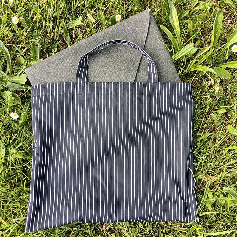 Kitac Tote Bag kit couture facile 3 pièces tissu