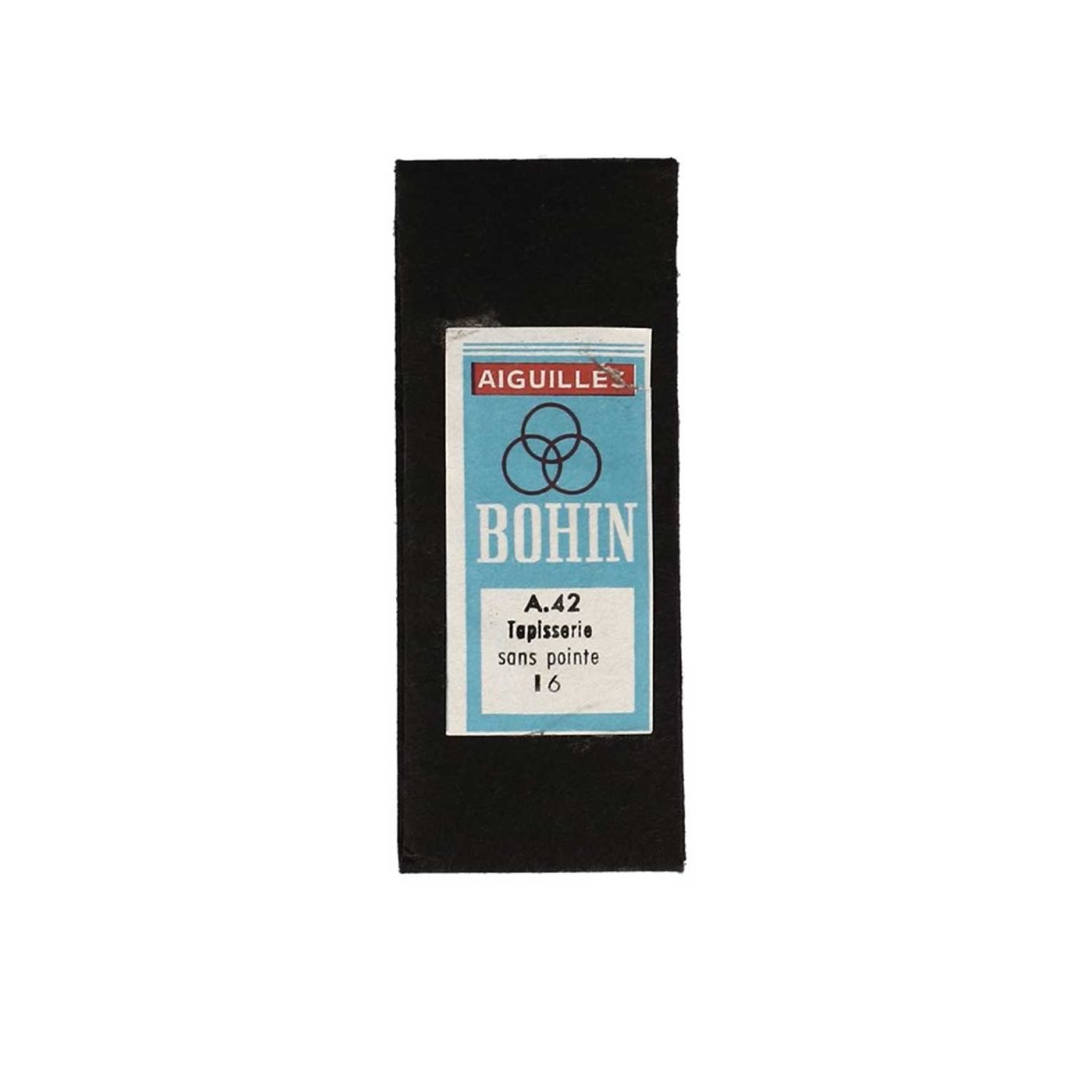 Bohin aiguilles tapisserie N°18 sans pointe 25 pcs laine