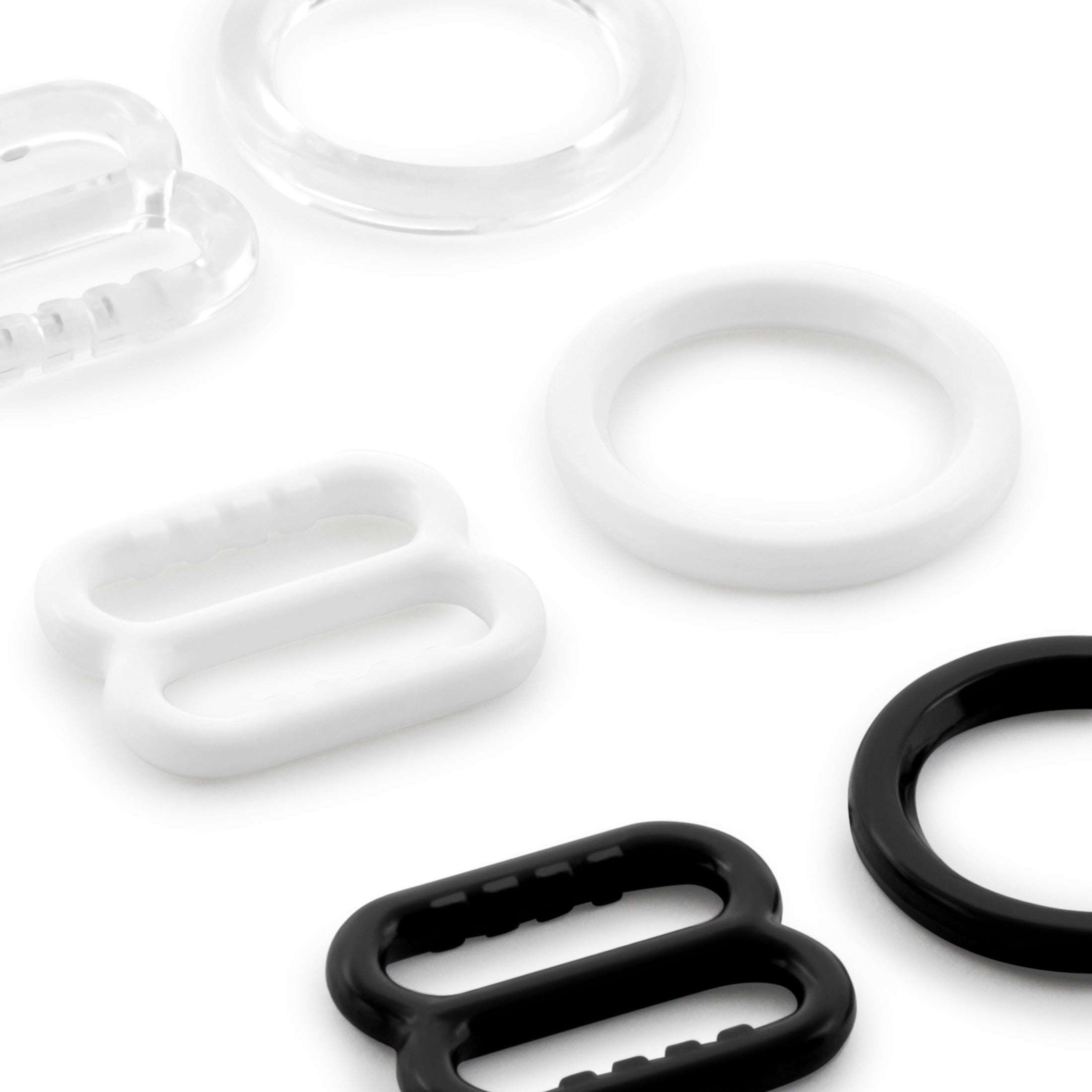 Dritz Fasteners Anneaux Bretelle Lingerie 10 mm Assortis 3 Sets