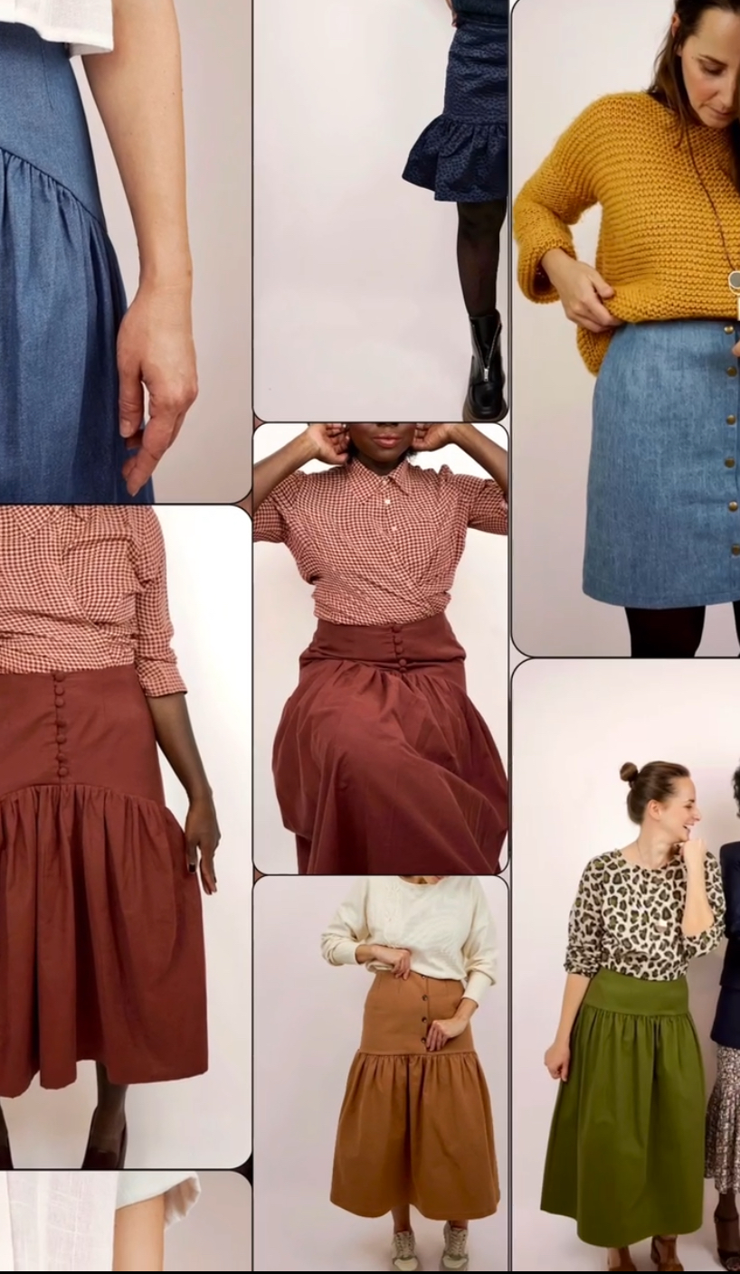 La Petite Maison Couture Jupes Elles Anna Rose patron jupe femme