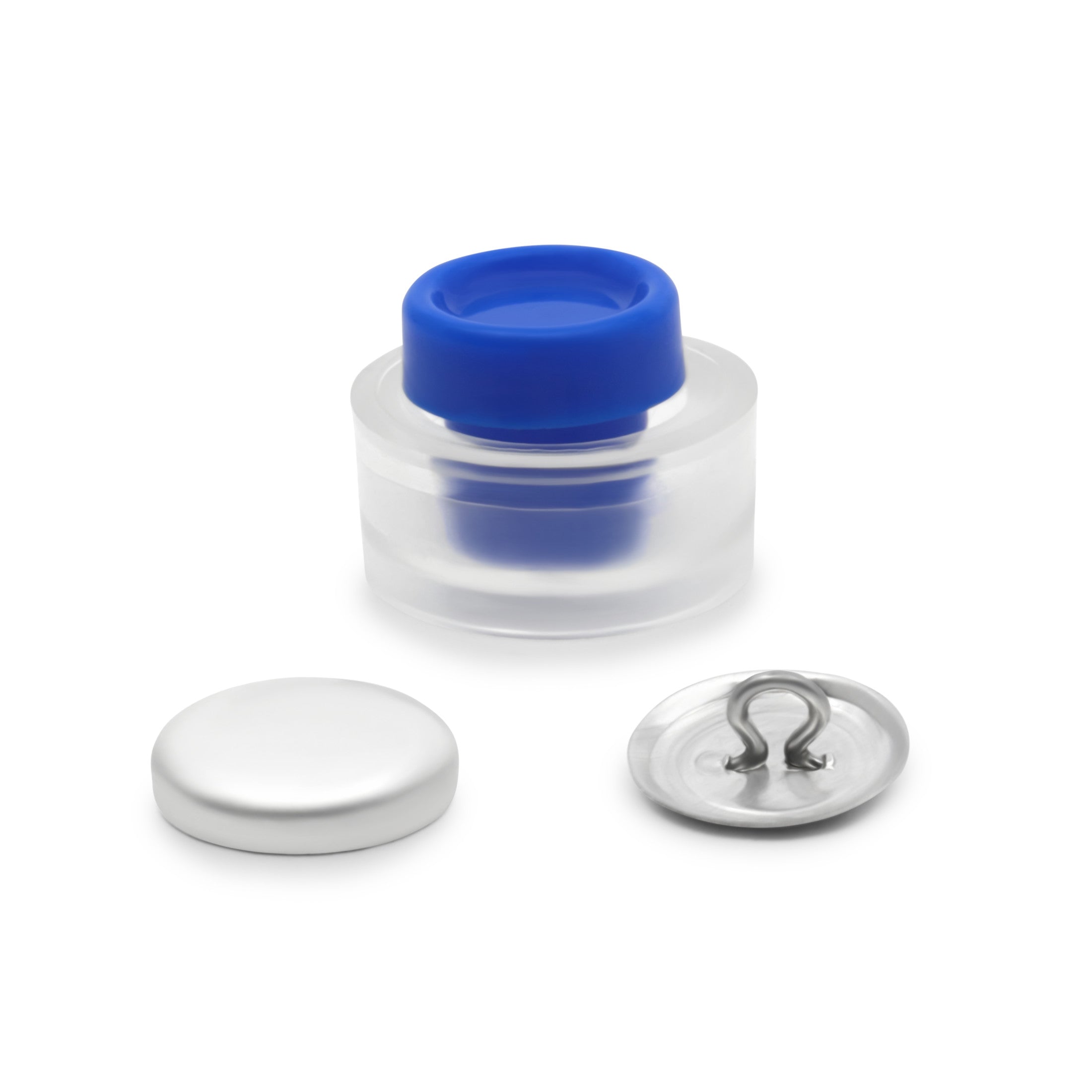 Dritz Kit Boutons à Recouvrir Nickel en Aluminium