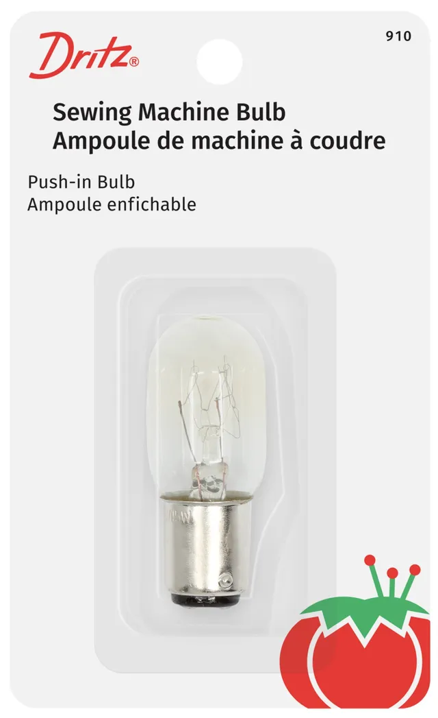 Dritz 910 ampoule machine à coudre 15W baïonnette