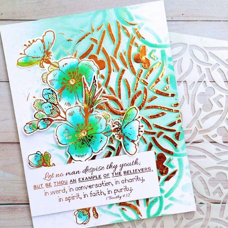 HeatnBond Deco Foil Feuille transfert Copper cuivre 5 feuilles