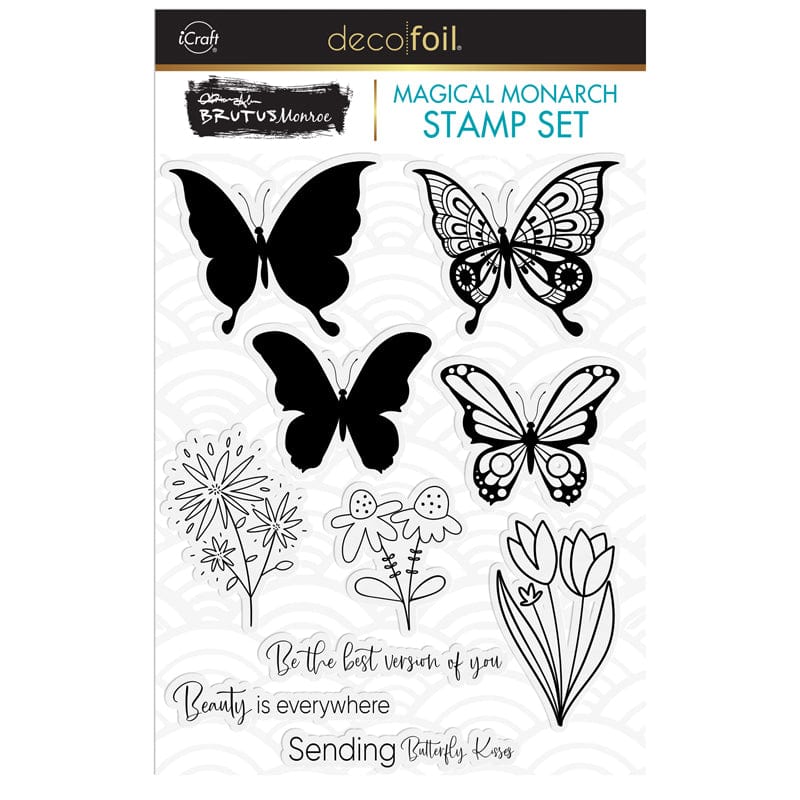 Brutus Monroe tampon clear Magical Monarch 15x20 cm