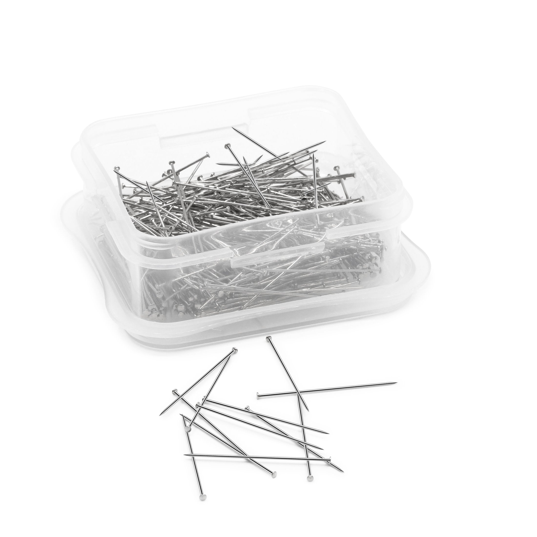 Dritz 28 épingles droites fines nickel 27 mm 350 pièces