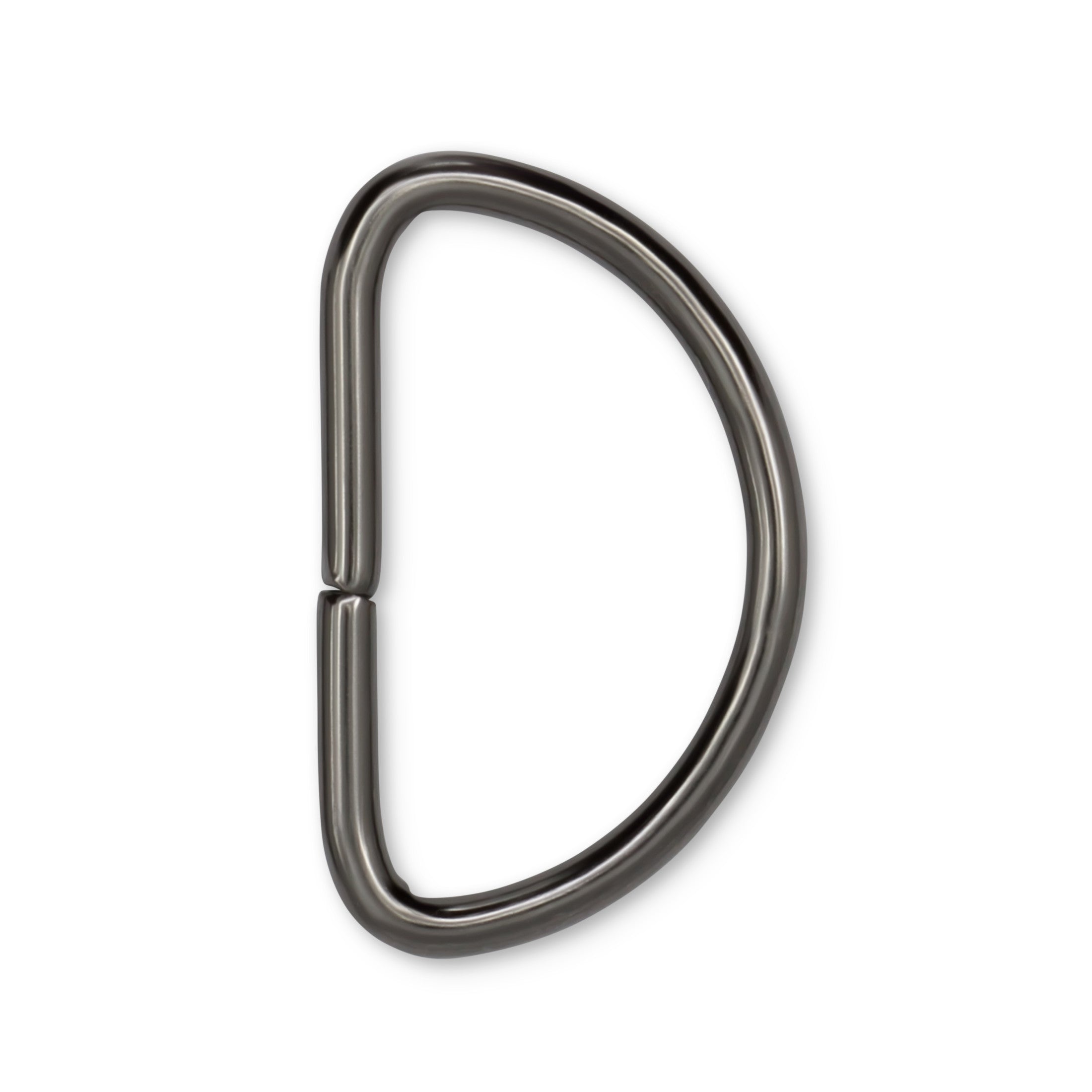 Dritz Fasteners Anneaux en D 1-1/4" Noir x4 sangle 32 mm