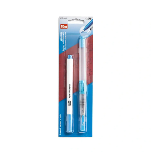 Kitac Aqua Marker bleu Prym feutre tissu effaçable eau