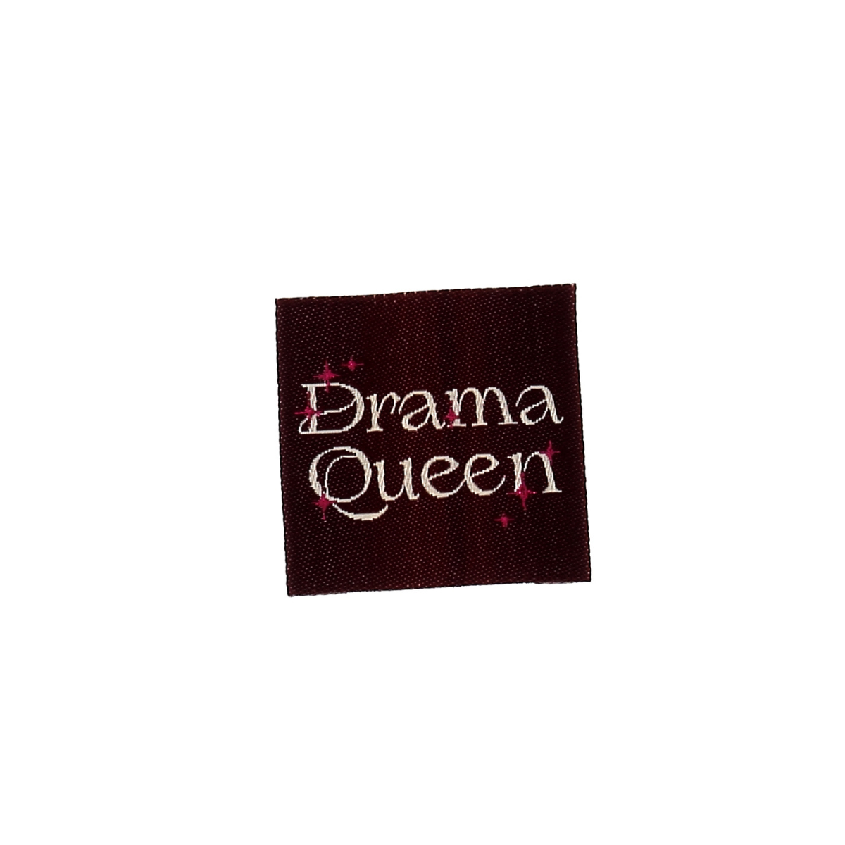 Bohin Étiquettes à coudre Drama queen étiquette tissée 3,5 cm